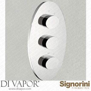 Signorini 90306300.PE External Part Thermostatic Mixer for Built-In Part Cod. 90 00 0609 Spare Parts