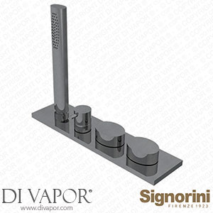 Signorini 90307500 Deck Mounted Bath Group Provided with Jet Spout Spare Parts