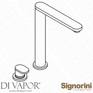 Signorini 90322700 Two Hole Deck Mounted Basin Mixer Spare Parts
