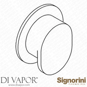 Signorini 90325000.PE External Part Block Built-In Valve for Built-In Part Cod. 90 00 0245 Spare Parts