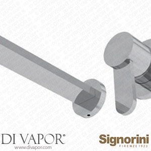 Signorini 90332100.PE External Part Basin Mixer - 180 Mm Spout - for Built-In Part Cod. 90 00 0240 Spare Parts