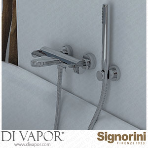 Signorini 90337000-1 Exposed Bath Mixer Provided with Hand Shower Spare Parts