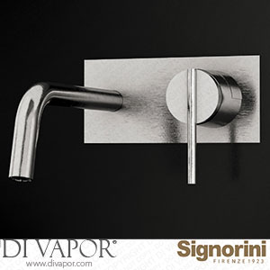 Signorini 90342001.PE External Part Basin Mixer -240Mm Spout - for Built-In Part Cod. 90 00 0252 Spare Parts