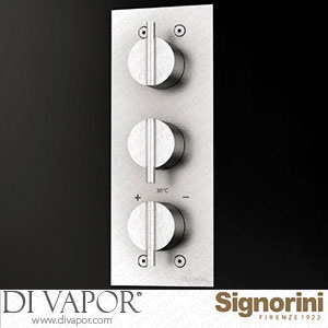 Signorini 90346300.PE External Part Thermostatic Mixer for Built-In Part Cod. 90 00 0609 Spare Parts