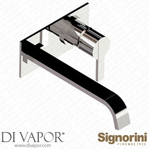 Signorini 90422001.PE External Part Basin Mixer - 240 Mm Spout - for Built-In Part Cod. 90 00 0240 Spare Parts