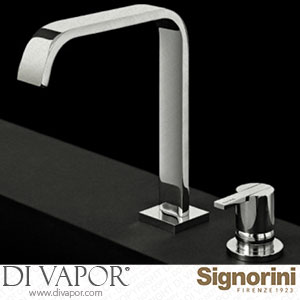 Signorini 90422701 Two Hole Deck Mounted Basin Mixer with Tall Spout Spare Parts