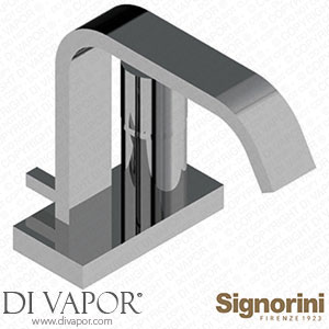 Signorini 90424000 Bidet Mixer Provided with Pop-Up Waste Set Spare Parts