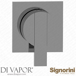 Signorini 90425200.PE External Part Two-Way Diverter for Built-In Part Cod. 90 00 0246-1 Spare Parts