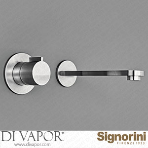 Signorini 90432101.PE External Part Basin Mixer - 240Mm Spout - for Built-In Part Cod. 90 00 0252 Spare Parts
