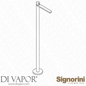 Signorini 90432400 Freestanding Basin Mixer without Pop-Up Waste Set Spare Parts