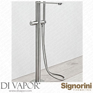 Signorini 90437200 Freestanding Bath Mixer Provided with Hand Shower Set Spare Parts