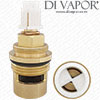 Dornbracht 9090031460090 Ceramic Head Part - Clockwise Open