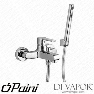 Paini 90CR100 Le Mans Single Lever Bath Shower Mixer with Fixed Shower Kit Spare Parts