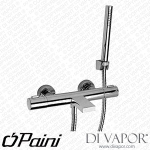 Paini 90CR100TH Le Mans Thermostatic Bath Shower Mixer with Fixed Kit Spare Parts