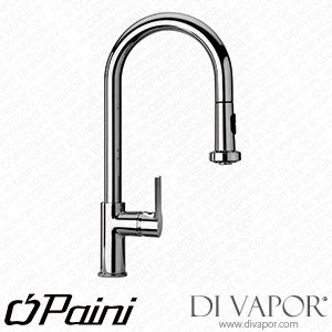 Paini 90CR591LL Le Mans Single Lever Kitchen Mixer Tap with Single Flow Pull-Out Shower Spare Parts