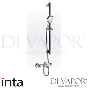 Inta 910012CP Deluge Wall Mounted Thermostatic Bath Shower Mixer Spare Parts