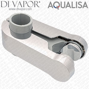 Aqualisa 910314 25MM CHROME/GREY PINCH GRIP HANDSET HOLDER (645101)