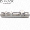 Aqualisa iSys Divert Controller Front Assembly Spare
