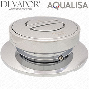 Aqualisa 910751 Quartz Twin Control Pad Button for Single Outlet (Replaces 297908) 703934 REV 02 054324 7143 691101