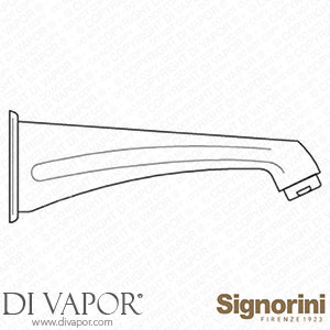 Signorini 91600100 Wall Mounted Spout Spare Parts