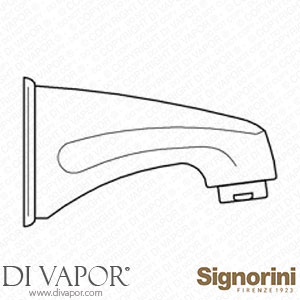 Signorini 91600200 Wall Mounted Bath Spout Spare Parts