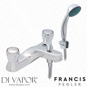 Francis Pegler 922036 Araya Modern - Bath Shower Mixer with Shower Kit Spare Parts
