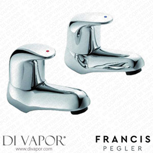 Francis Pegler 922071 Haze - Bath Tap Pair Spare Parts