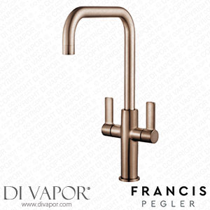 Francis Pegler 922104 jeroni Horizontal Twin - Antique Brass Spare Parts