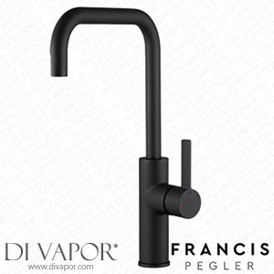 Francis Pegler 922109 jeroni horizontal - Matte Black Spare Parts