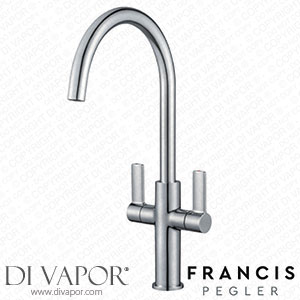 Francis Pegler 922113 Jeroni Swan Twin - Chrome Spare Parts