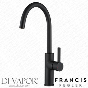 Francis Pegler 922122 Jeroni Swan - Matte Black Spare Parts
