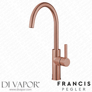 Francis Pegler 922125 Jeroni Swan - copper Spare Parts