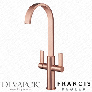 Francis Pegler 922131 Jeroni Swept - Copper Spare Parts