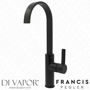 Francis Pegler 922147 Jeroni Swept Single Handle - Black Spare Parts