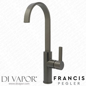 Francis Pegler 922148 Jeroni Swept Single Handle - Gun Metal Spare Parts
