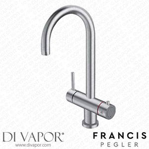 Francis Pegler 922212 Brush Steel Hot Water Tap Spare Parts