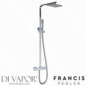 Francis Pegler 923031 Barrio Extendable Thermostatic Shower System Spare Parts
