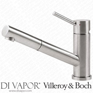 Villeroy & Boch 925211LC Como Shower Low Pressure Kitchen Tap of Stainless Steel Solid Stainless Steel Spare Parts