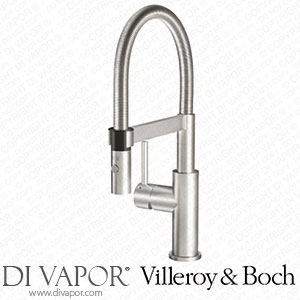 Villeroy & Boch 92730006 Steel Expert Compact Kitchen Tap of Stainless Steel Spare Parts