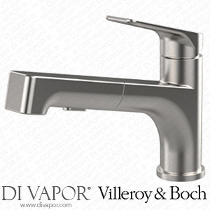 Villeroy & Boch 92810006 Junis Shower Kitchen Tap of Stainless Steel Spare Parts