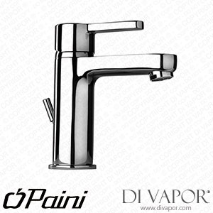 Paini 92CR211 Arena Single Lever Basin Mixer Tap with 1
