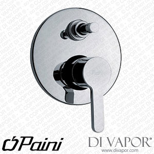 Paini 92CR691 Arena Built-In Single Lever Bath Shower Mixer with Diverter Spare Parts