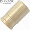 Cartridge Handle Adapter used with Niagara 9308BL Thermostatic Cartridge