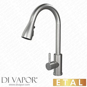 ETAL 952XR ETAL Bucks Pull-Out Spray Mixer Tap Brushed Steel Spare Parts