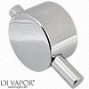 Mode Ellis Shower Valve Round Chrome Temperature Control Handle for MHVSET04AXT Thermostatic Cartridge - 96927E Compatible Spare