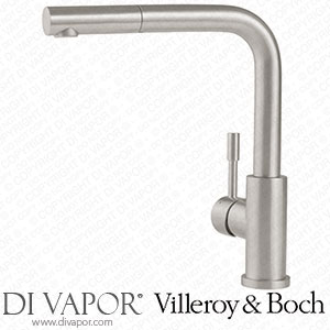 Villeroy & Boch 969711LC Steel Shower Low Pressure Kitchen Tap of Stainless Steel Solid Stainless Steel Spare Parts
