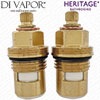 Heritage 99063XX02S Glastonbury Pair of Cartridges 