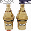 Bristan 99067XX02S Cartridges (Hot & Cold Pair) - 20 Splines