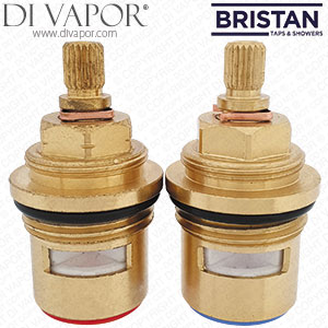 Bristan 9V2008NT Pair of Ceramic Disc Cartridges - 3/4