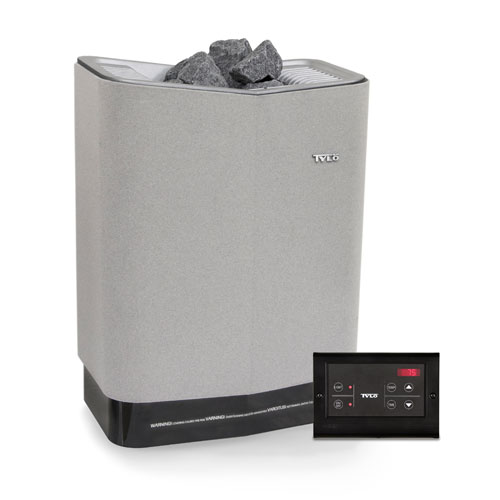 Tylo Sense Plus 6 Sauna Heater With CC 50 Control Panel & Sauna Stones 6.6kW